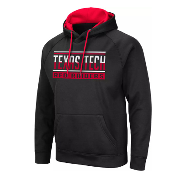 Colosseum Other - Texas Tech Red Raiders Hoodie-Men XL-Black, Red Pullover Sweatshirt-Sweater